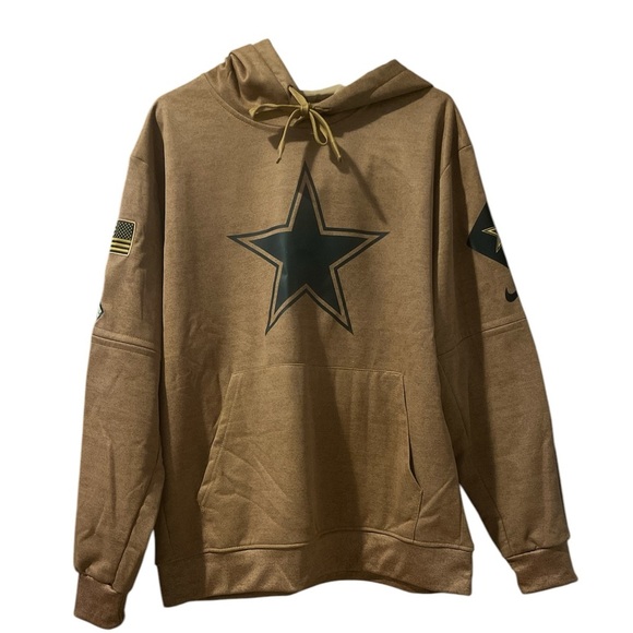 Dallas Cowboys NFL Salute to Service 2023 Hoodie Sideline Pullover - Size XL - Picture 1 of 4